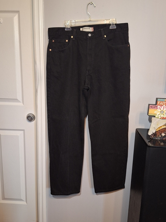 Levi's Other - Levi's 100% Cotton Black Straight-Leg Jeans